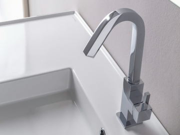 X-CHANGE_MONO - Countertop single handle brass washbasin mixer by Rubinetterie Treemme - view 2